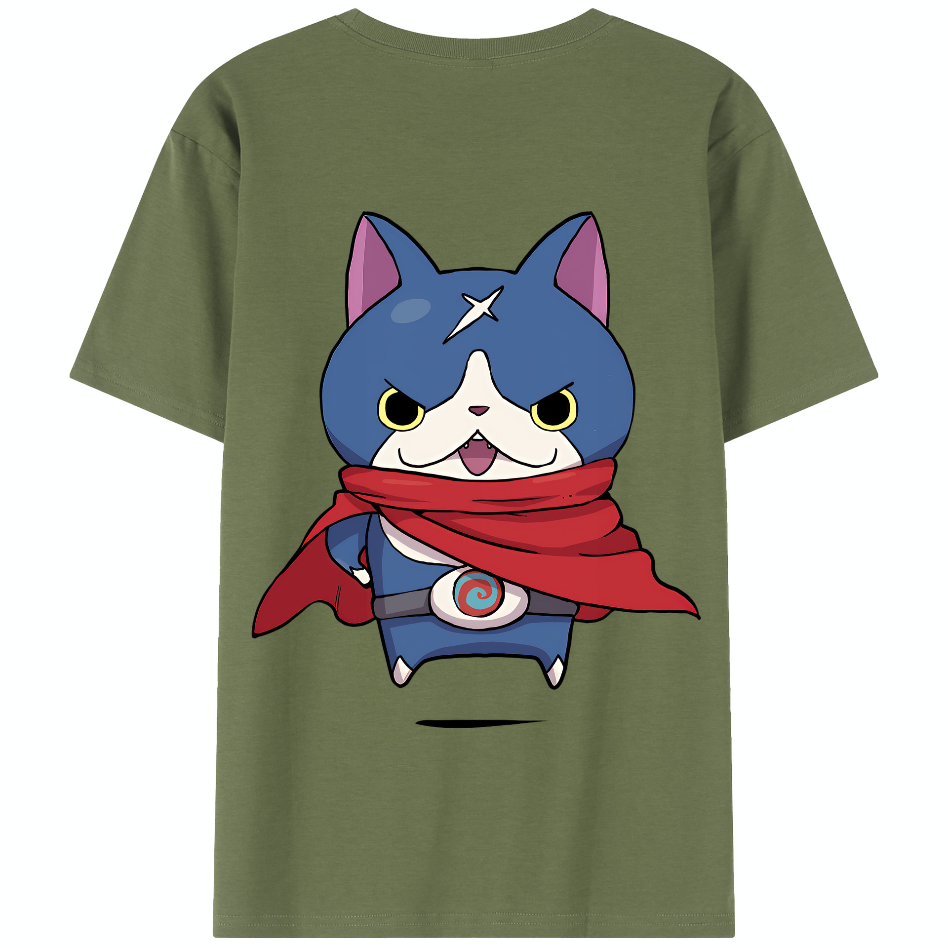 （画像用） 妖怪ウォッチ Yo-kai Watch 綿100％半袖Tシャツ（背面プリント）